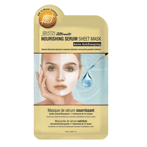 Satin Smooth Ultimate Sheet Mask - Nourishing Serum - SSKNMK