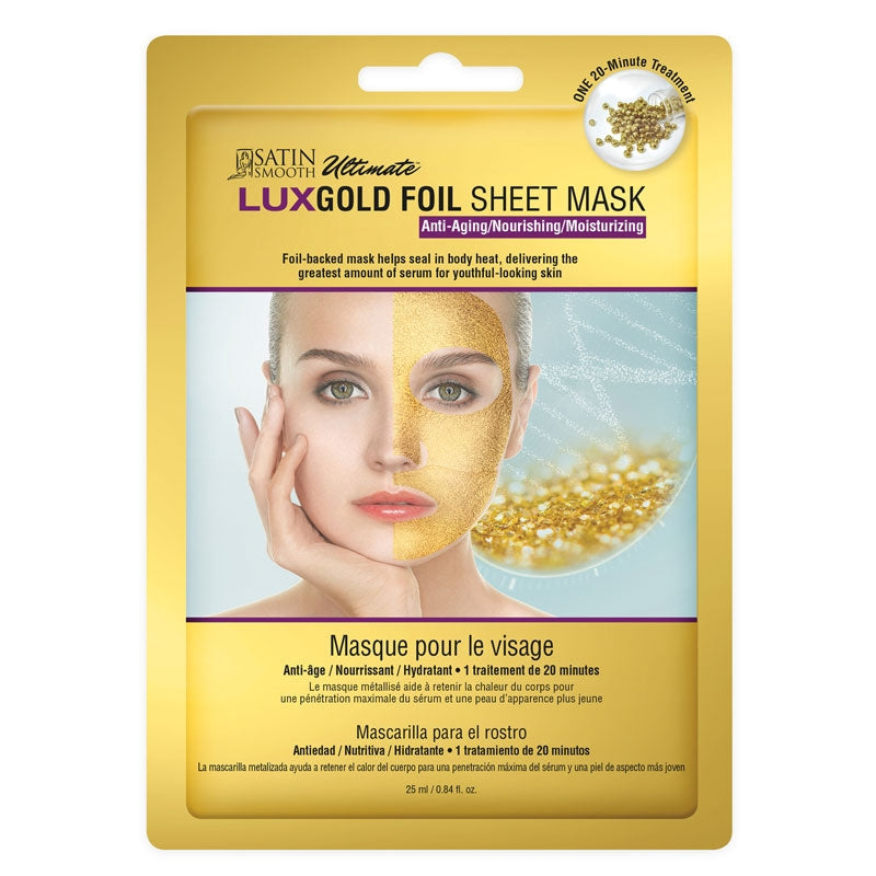 Satin Smooth Ultimate Foil Sheet Mask - LUXGold/SSKGFM 38909