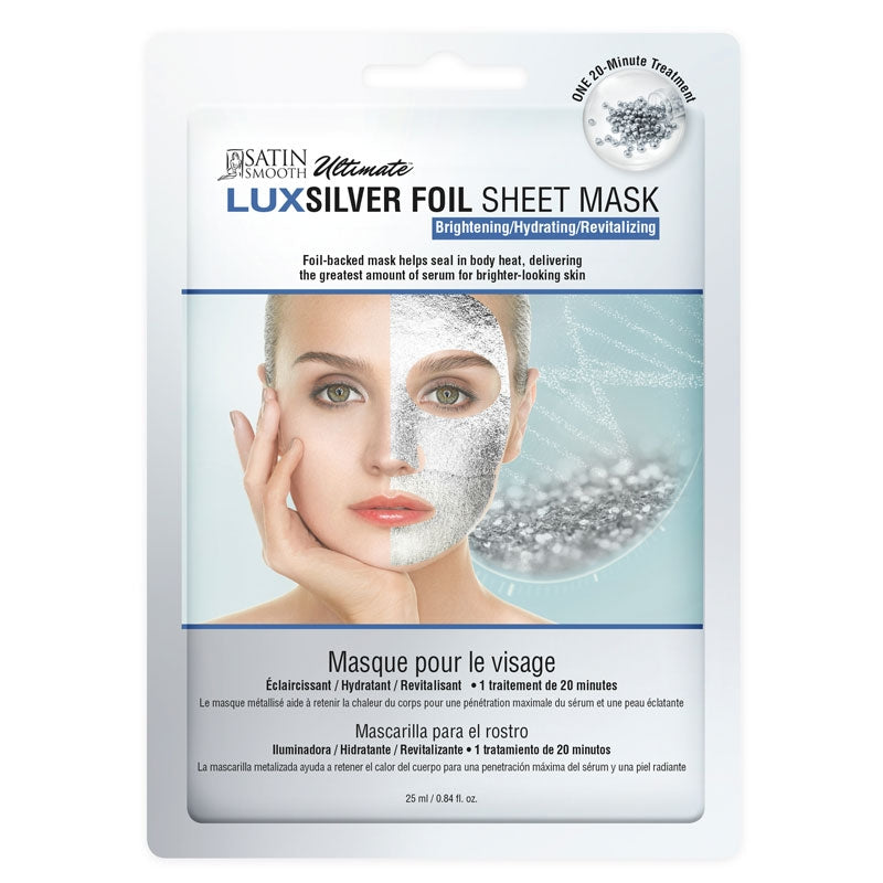 Satin Smooth Ultimate Foil Sheet Mask - LUXSilver / SSKSFM