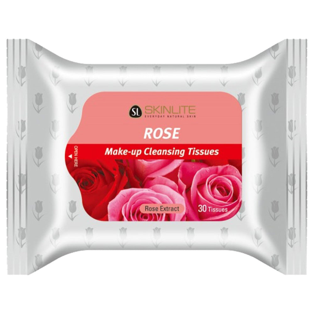 Skinlite1004 Make-Up Cleansing Tissues 30 Sheets - Rose
