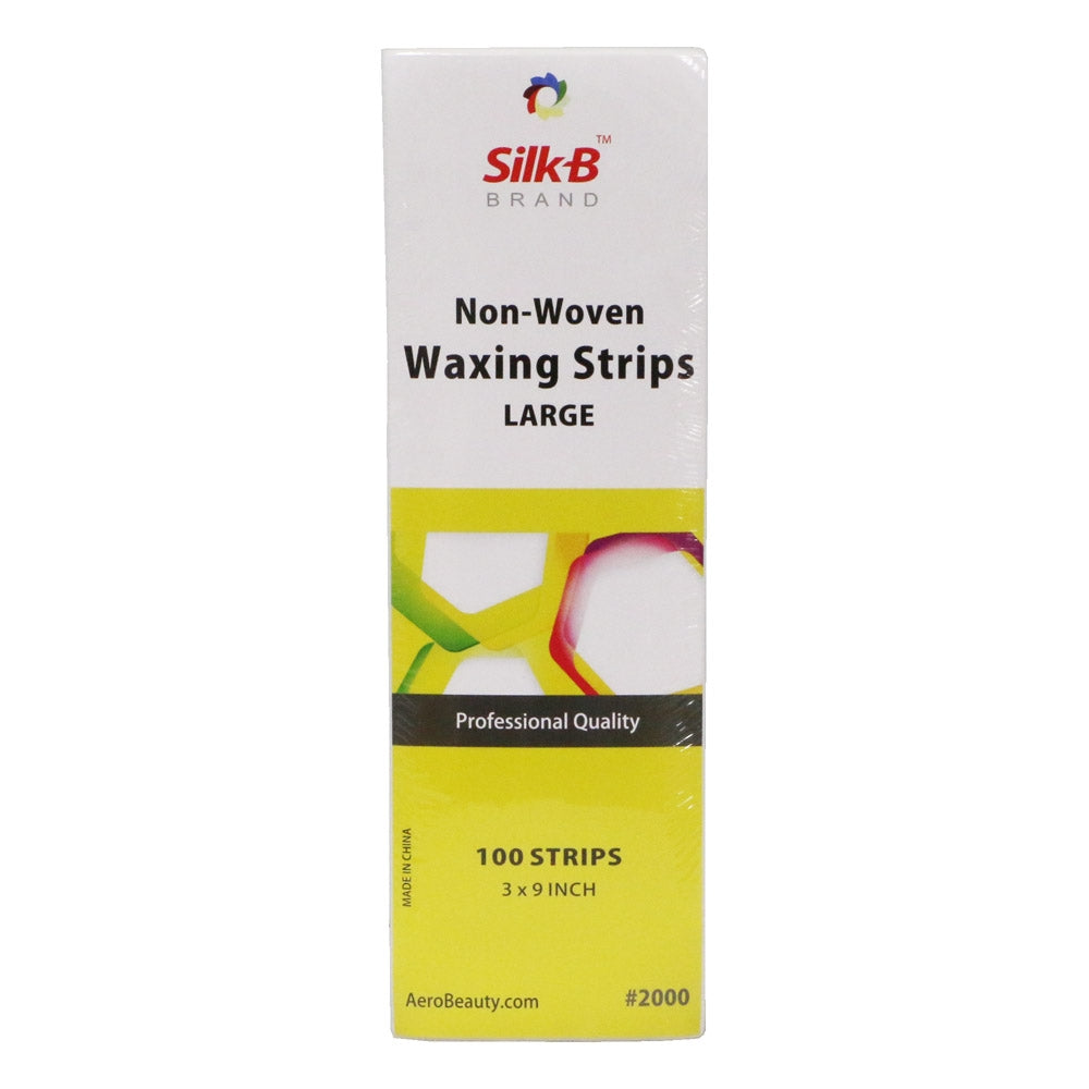 Silk-B Non-Woven Waxing Strips Pre-Cut 3"x9"100pcs WRNS/2000