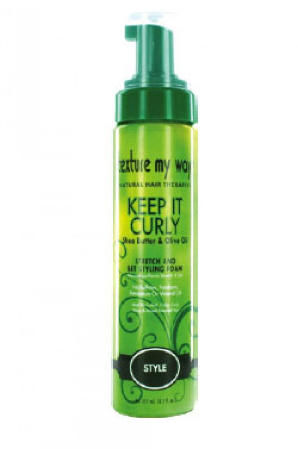 Africa's Best Texture My Way Keep It Curly Foam  Style (8.5oz)