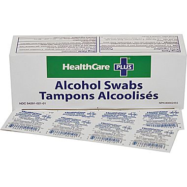 Alcohol Swabs by HealthCare Plus, 200 pkg