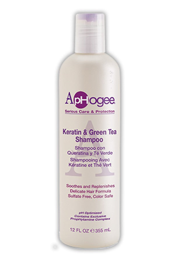 Aphogee  Kerain&Green Tea Shampoo (12oz)