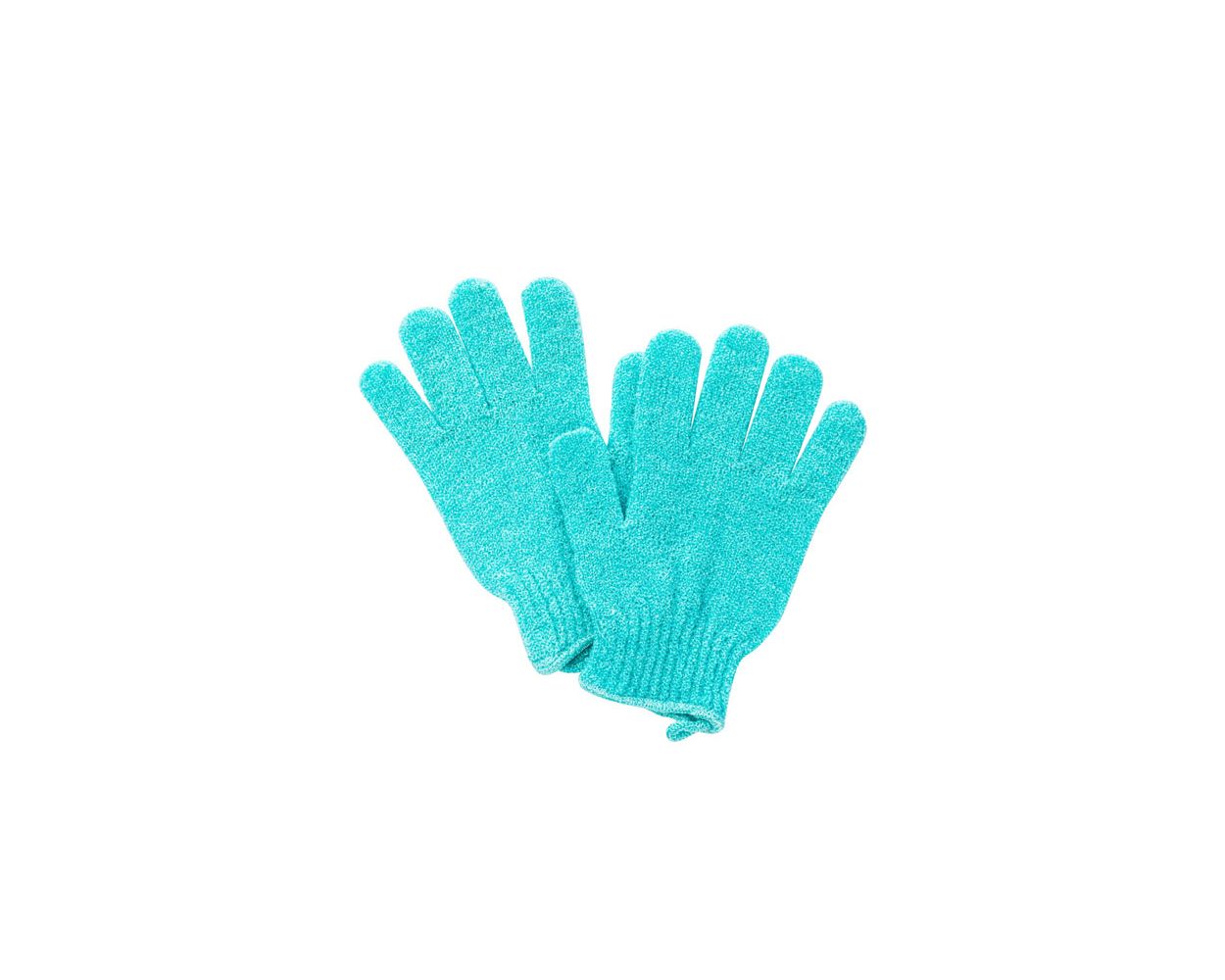 Bath Blitz Exfoliate Glove Blue