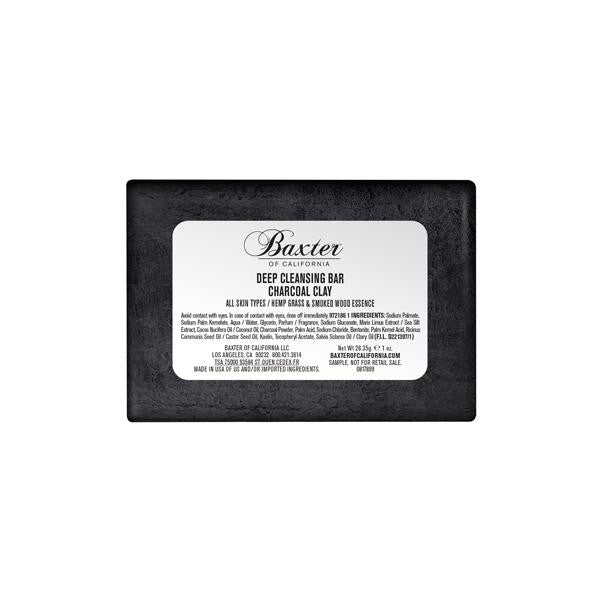 Baxter of California Charcoal Clay deep cleansing bar 7oz