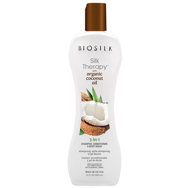 Biosilk Moisturizing shampoo Coconut oil 12oz
