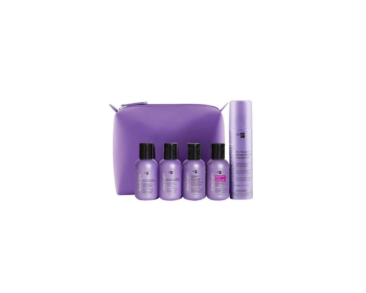 BL Violet Travel Kit Purple Bag 2021