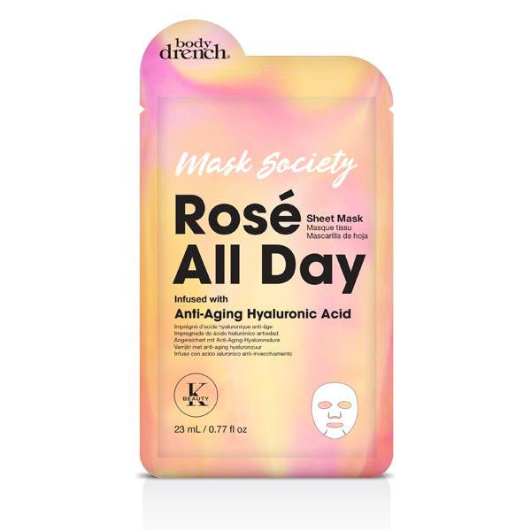 Body Drench Rose all Day sheet mask 0.77oz