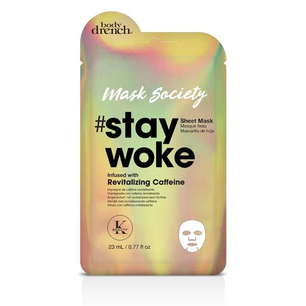 Body Drench #Stay Woke sheet mask 0.77oz