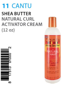 Thumbnail for Cantu Shea Butter Natural Curl Activator Cream (12oz)