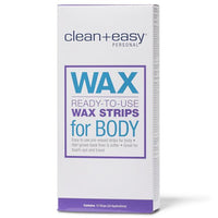 Thumbnail for Clean + Easy Ready-to-use wax strips for body