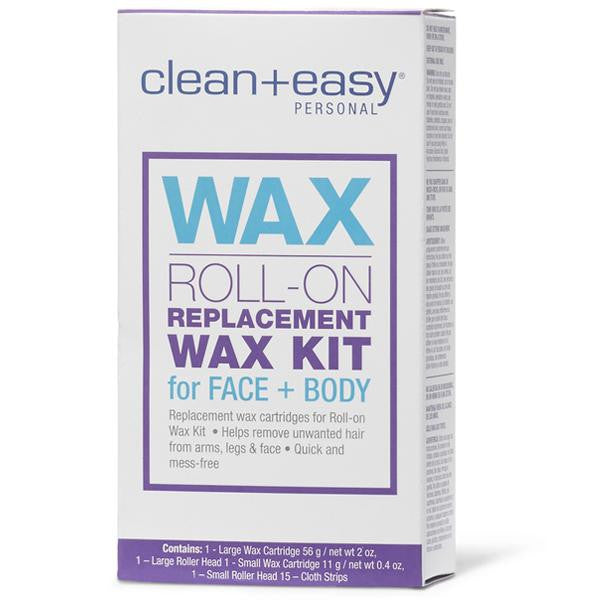 Clean + Easy Roll-on replacement wax