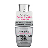 Thumbnail for Artistic Colour Gloss Correction Gel Soak Off Nail Strengthener - Translucent Pink 0.5oz 