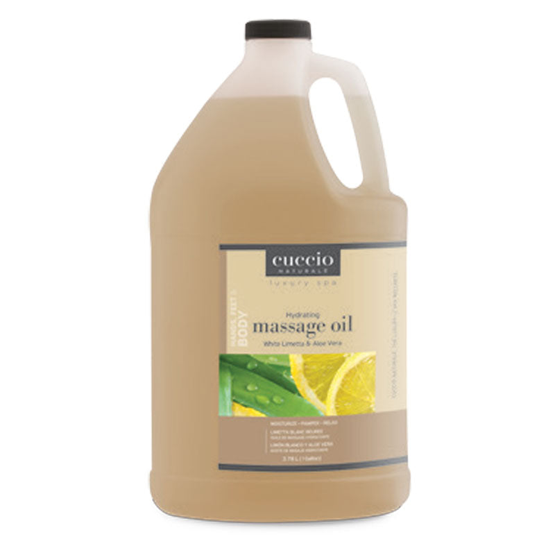 Cuccio Hydrating Massage Oil – Limetta & Aloe Vera