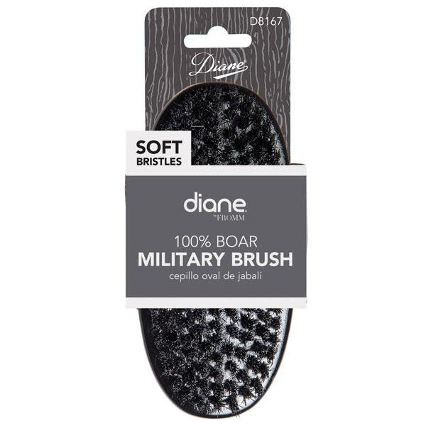 Diane 100% Soft boar Military brush 9 row 5"