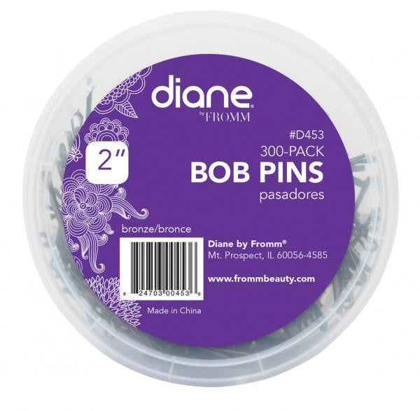 Diane Bob pins bronze 2in 300/pack