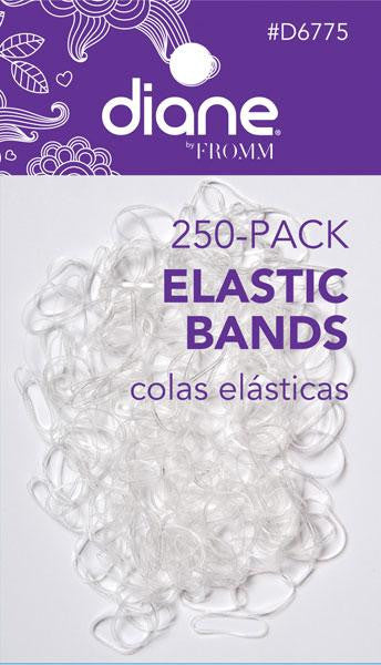 Diane Clear elastic bands 250/pack