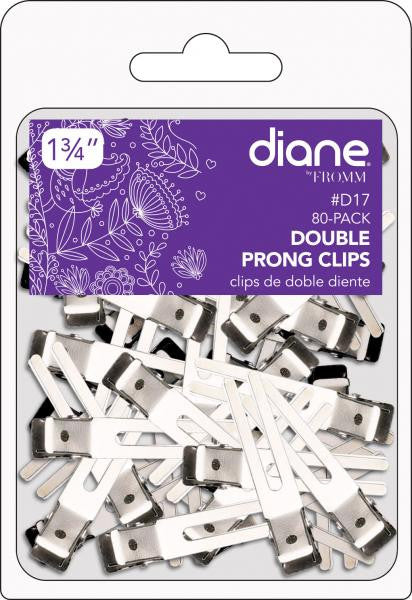 Diane Double prong clip 80/pack