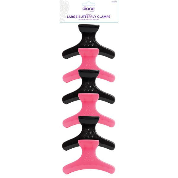 Diane Large Butterfly clamps 6/pack