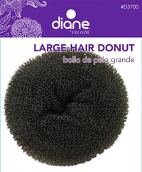 Thumbnail for Diane Large hair donut - black