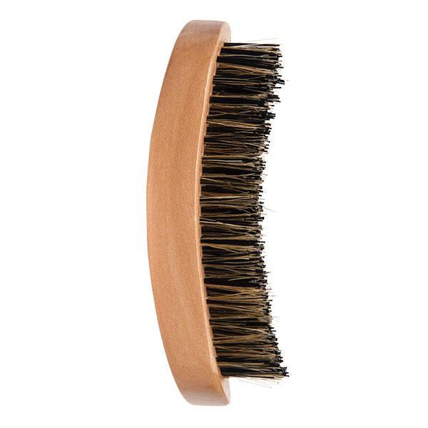 Diane Military curved 100% Extra-firm boar brush 9 row 5"