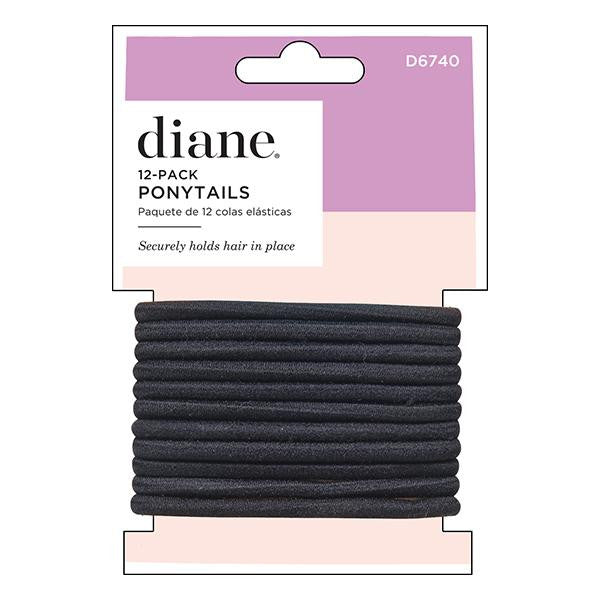 Diane Ponytails Blacks - 12/pack