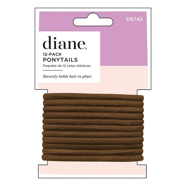 Diane Ponytails Brown - 12/pack