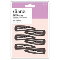 Thumbnail for Diane Snap Clips Black - 6/pack