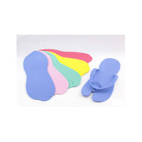 Thumbnail for Disposable Pedicure Slippers Hard Foam, 12 pairs