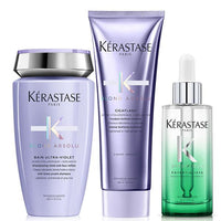 Thumbnail for Kérastase Blond Absolu Violet Potentialiste Hair Care Set