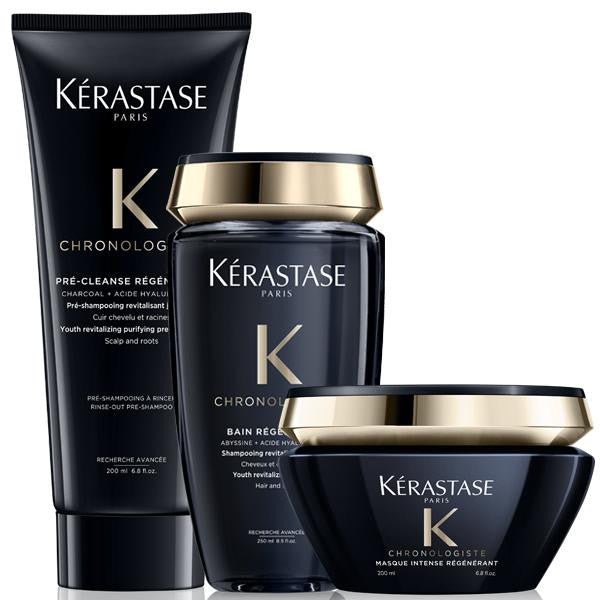 Kérastase Chronologiste Scalp and Hair Revitalizing Hair Care Set