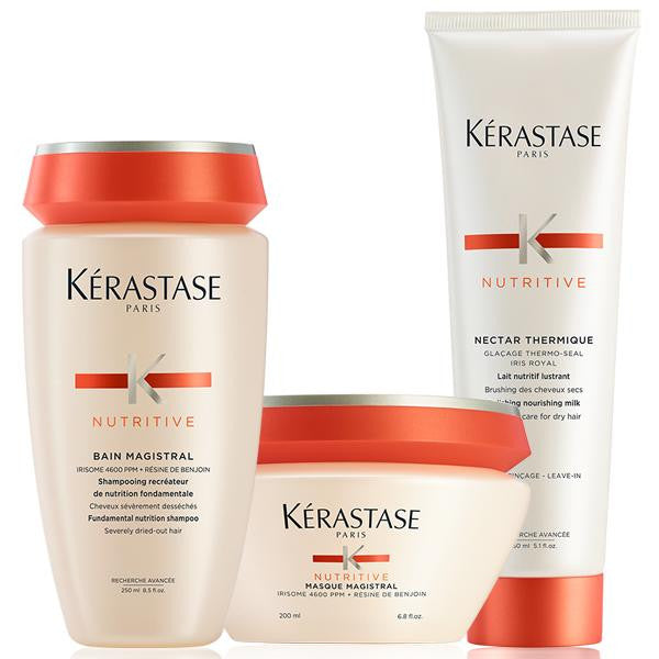 Kérastase Nutritive Severely Dry Hair Deep Treatment Hair Care Set