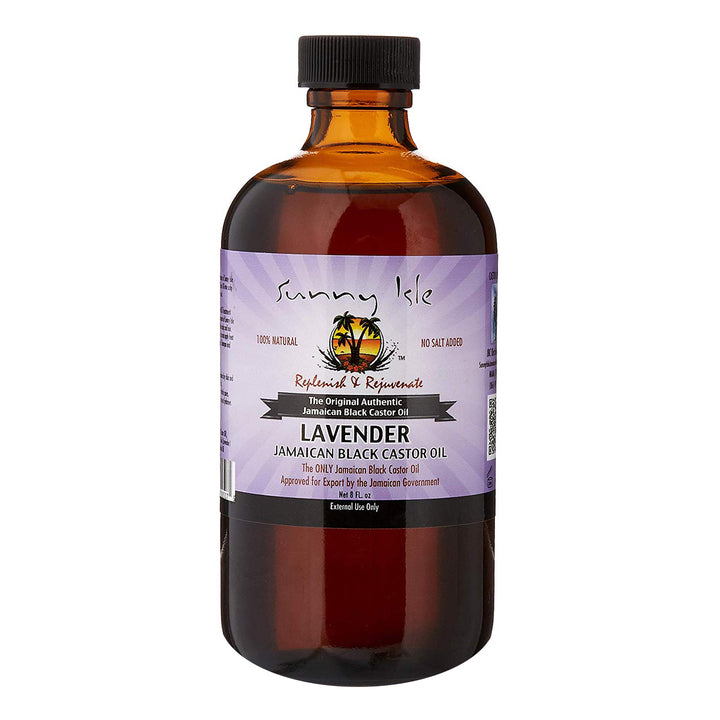 SUNNY ISLE Jamaican Black Castor Oil Lavender 8oz