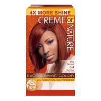 Thumbnail for CREME OF NATURE Argan Oil Exotic Shine Color 6.4 Red Copper