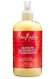 Thumbnail for SHEA MOISTURE Red Palm Oil & Cocoa Butter Leave In or Rinse Out Conditioner13oz 