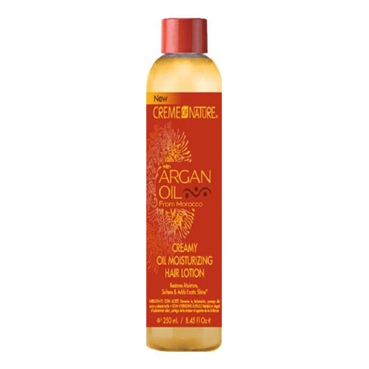 CREME OF NATURE Argan Oil Creamy Oil Moisturizing Hair Lotion 8.45oz 