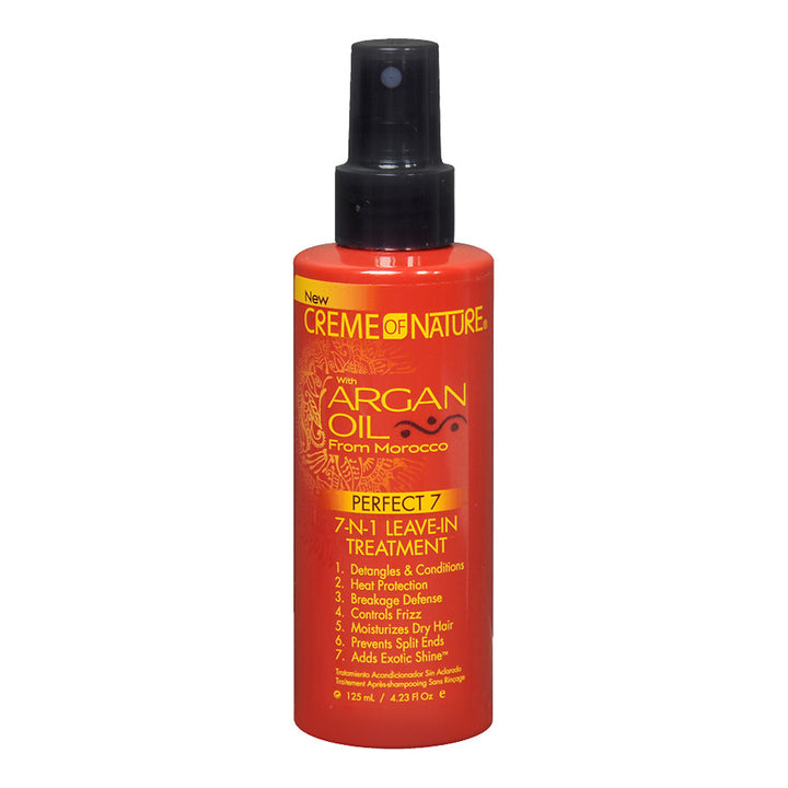 CREME OF NATURE Argan Oil 7 In 1 Leave In Treatment 4.23oz 