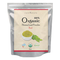 Thumbnail for CARE NATURA  100% Organic Henna Leaf Powder Red 8oz