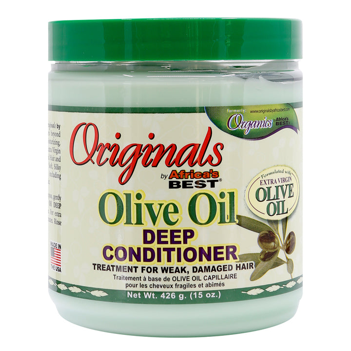 AFRICA'S BEST Originals Olive Oil Deep Conditioner 15oz 