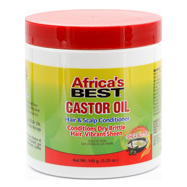 AFRICA'S BEST Castor Oil Hair&Scalp Conditioner 5.25oz 