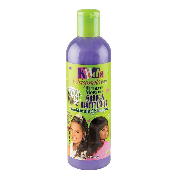 AFRICA'S BEST Kids Originals Shea Butter Conditioning Shampoo 12oz 