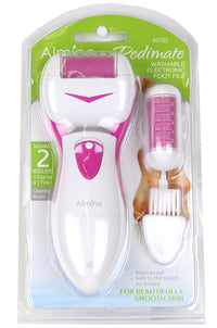 Thumbnail for ANNIE Almine Pedimate Washable Electronic Foot File #5762 Pack Pink