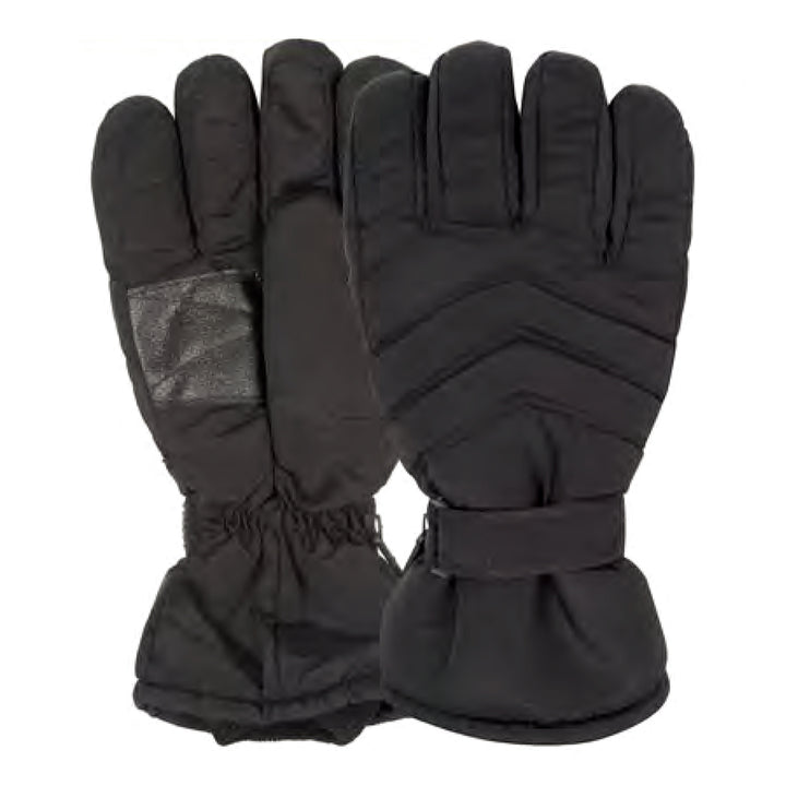 XO WINTER COLLECTION Adult Ski Gloves Black #20134 