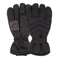 Thumbnail for XO WINTER COLLECTION Adult Ski Gloves Black #20134 