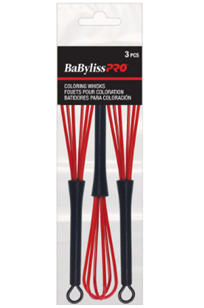 BABYLISS PRO Coloring Whisks 3pc Round