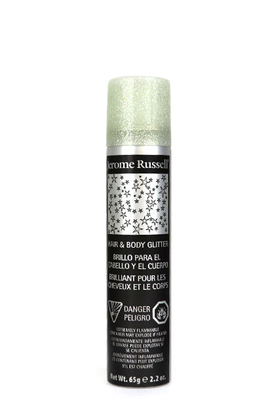 JEROME RUSSELL Hair & Body Glitter 2.2oz Silver