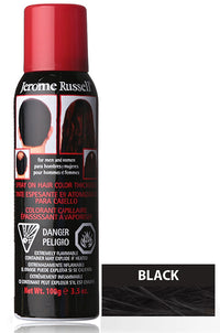 Thumbnail for JEROME RUSSELL Spray On Hair Color Thickener Black