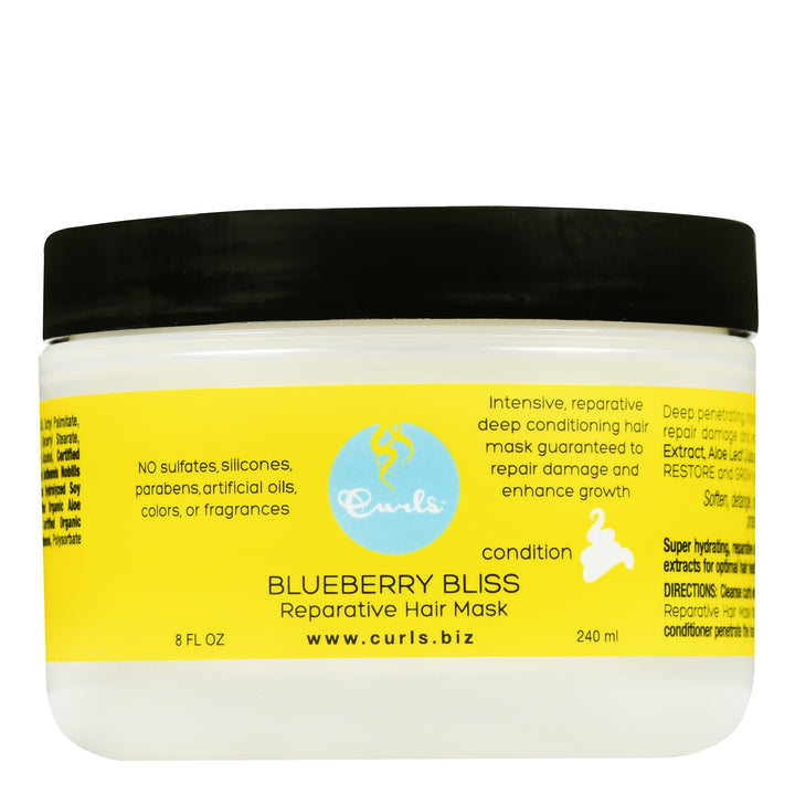 CURLS Blueberry Bliss Reparative Hair Mask 8oz 