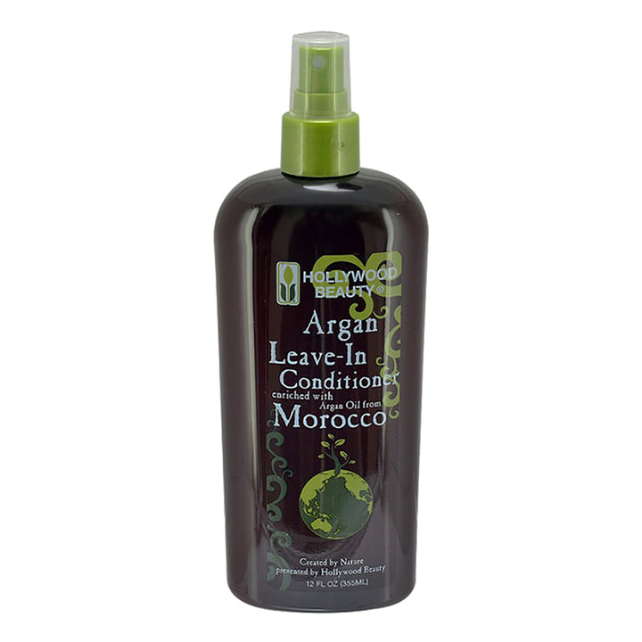 HOLLYWOOD BEAUTY Morocco Argan Leave-In Conditioner 12oz 